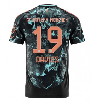 Bayern Munich Alphonso Davies #19 Udebanetrøje 2024-25 Kort ærmer